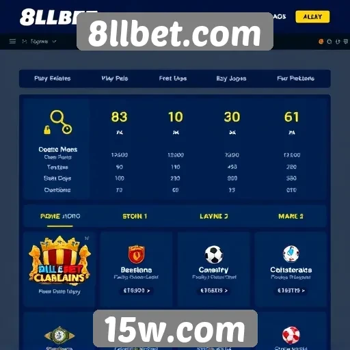 Recursos e funcionalidades do site de jogos 8llbet